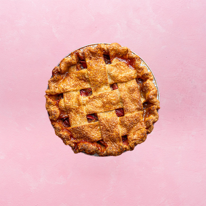 Strawberry Peach Pie